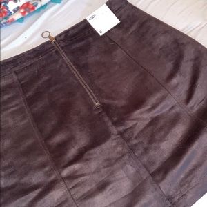 Velvet / Suede Skirt